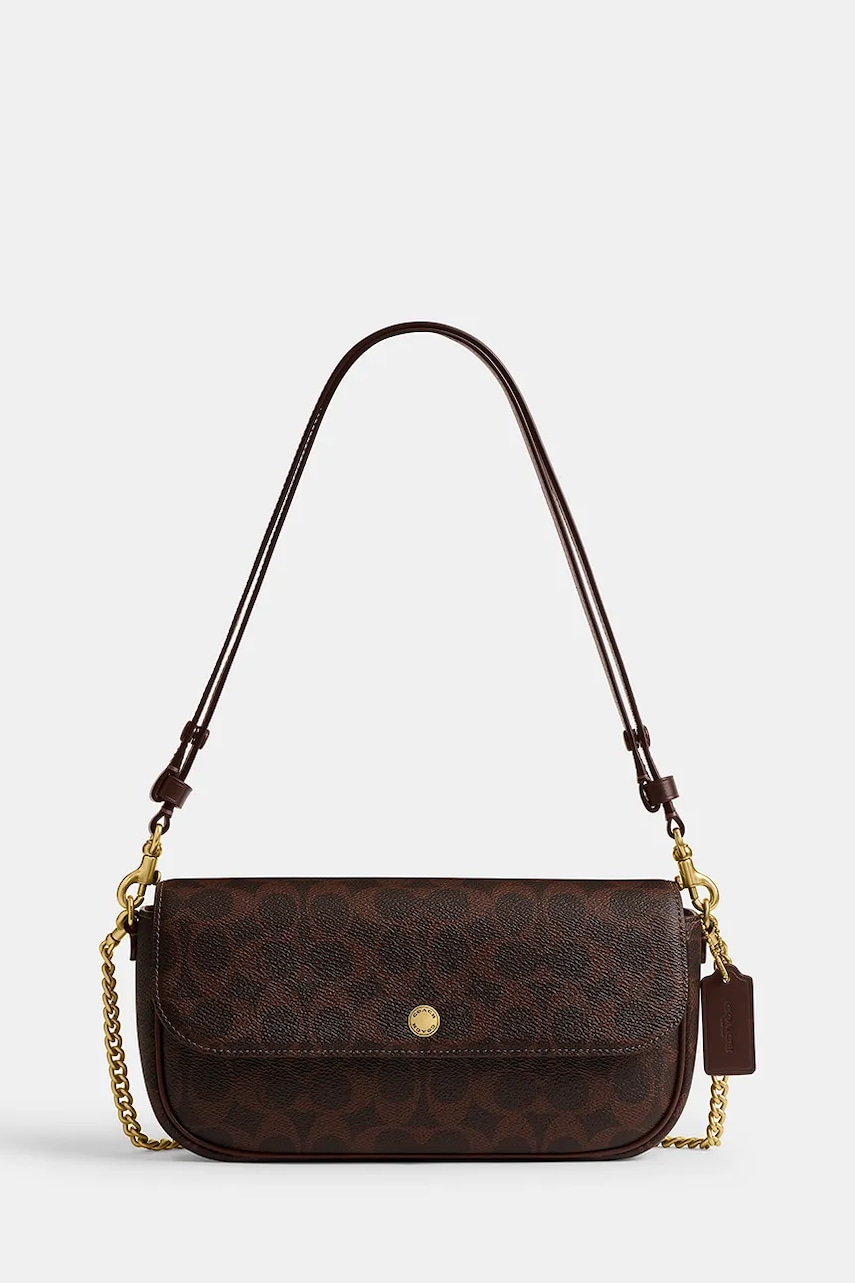 Coach geantă Brook culoarea maro, CAN91