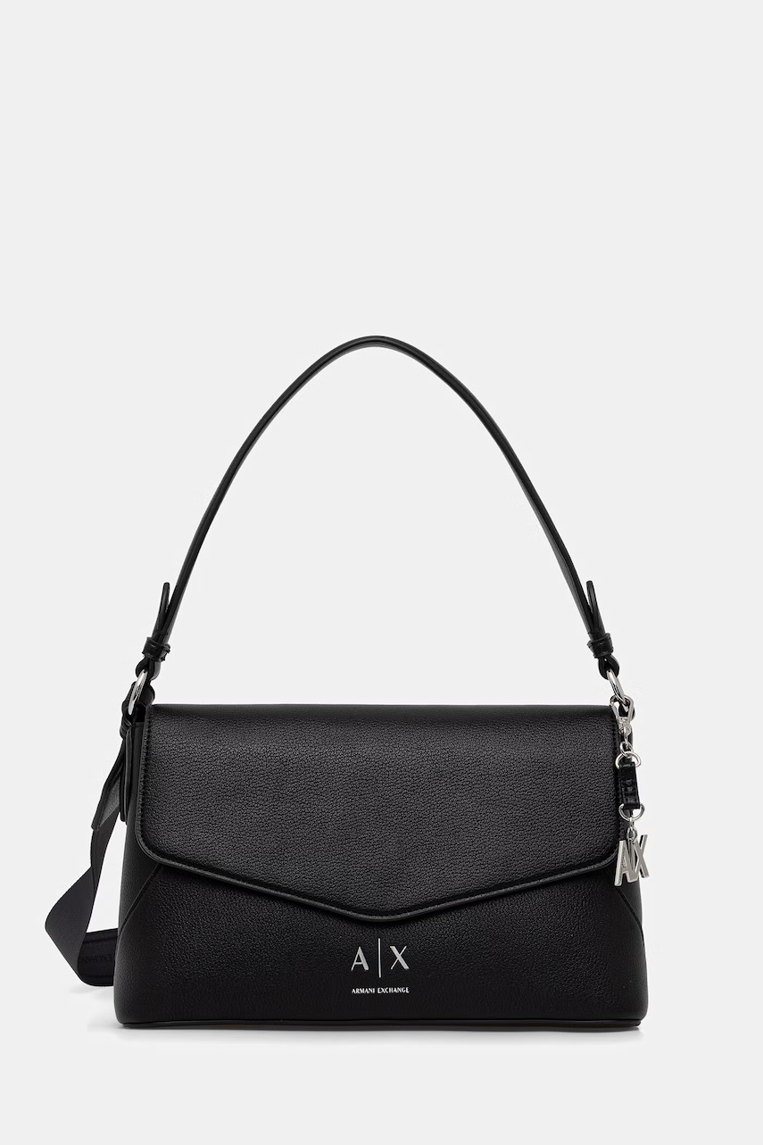 Armani Exchange geantă crossbody pentru femei cu imitație de piele