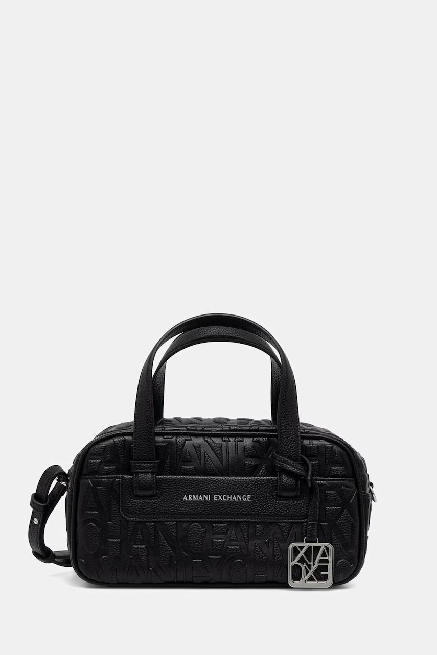 Armani Exchange geantă crossbody pentru femei cu imitație de piele