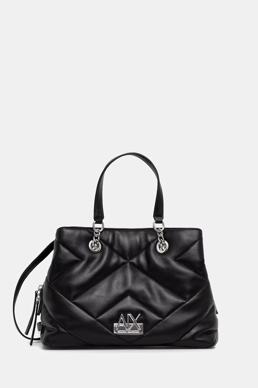 Armani Exchange geantă crossbody pentru femei cu imitație de piele