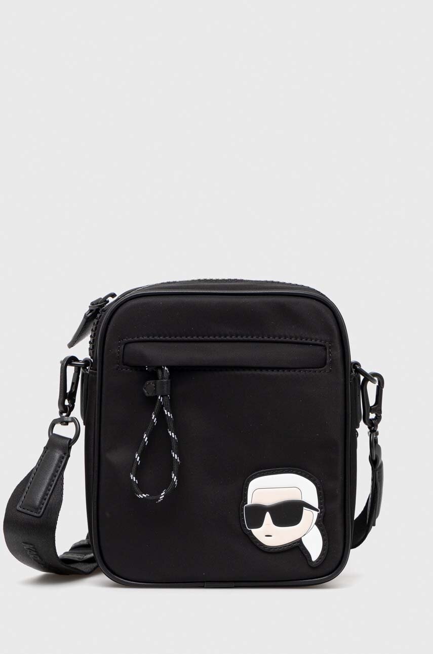 Karl Lagerfeld borseta culoarea negru