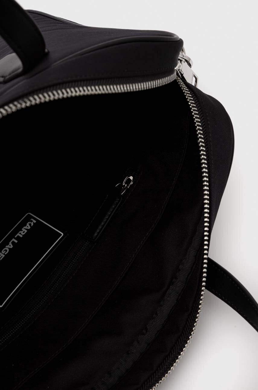 Τσάντα Karl Lagerfeld χρώμα: μαύρο φωτογραφία