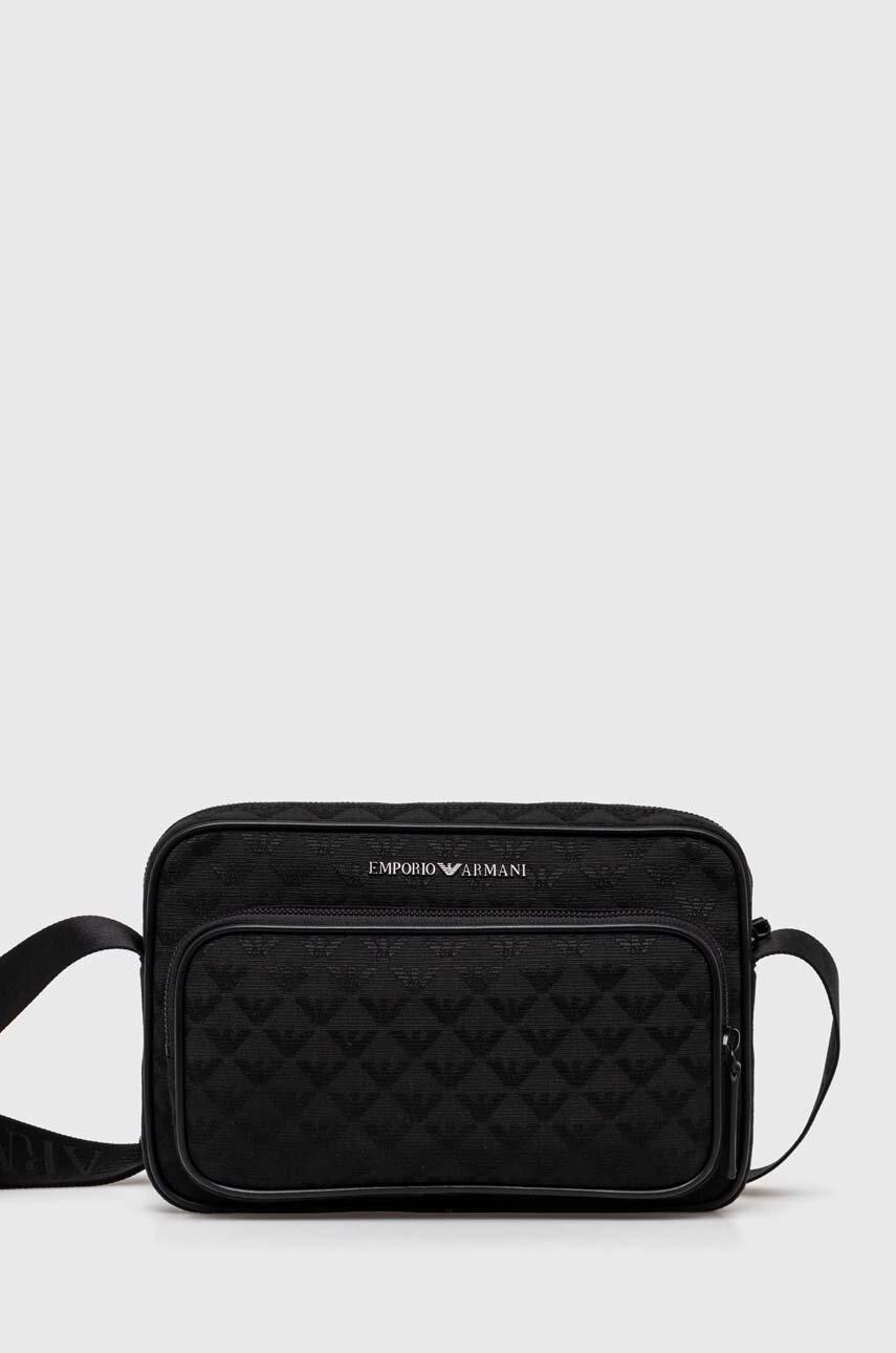 Emporio Armani borseta culoarea negru, Y4M403 Y022V