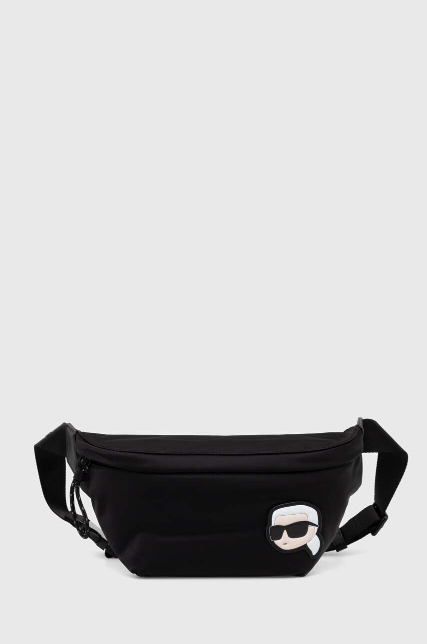 Karl Lagerfeld borseta culoarea negru, 245M3002