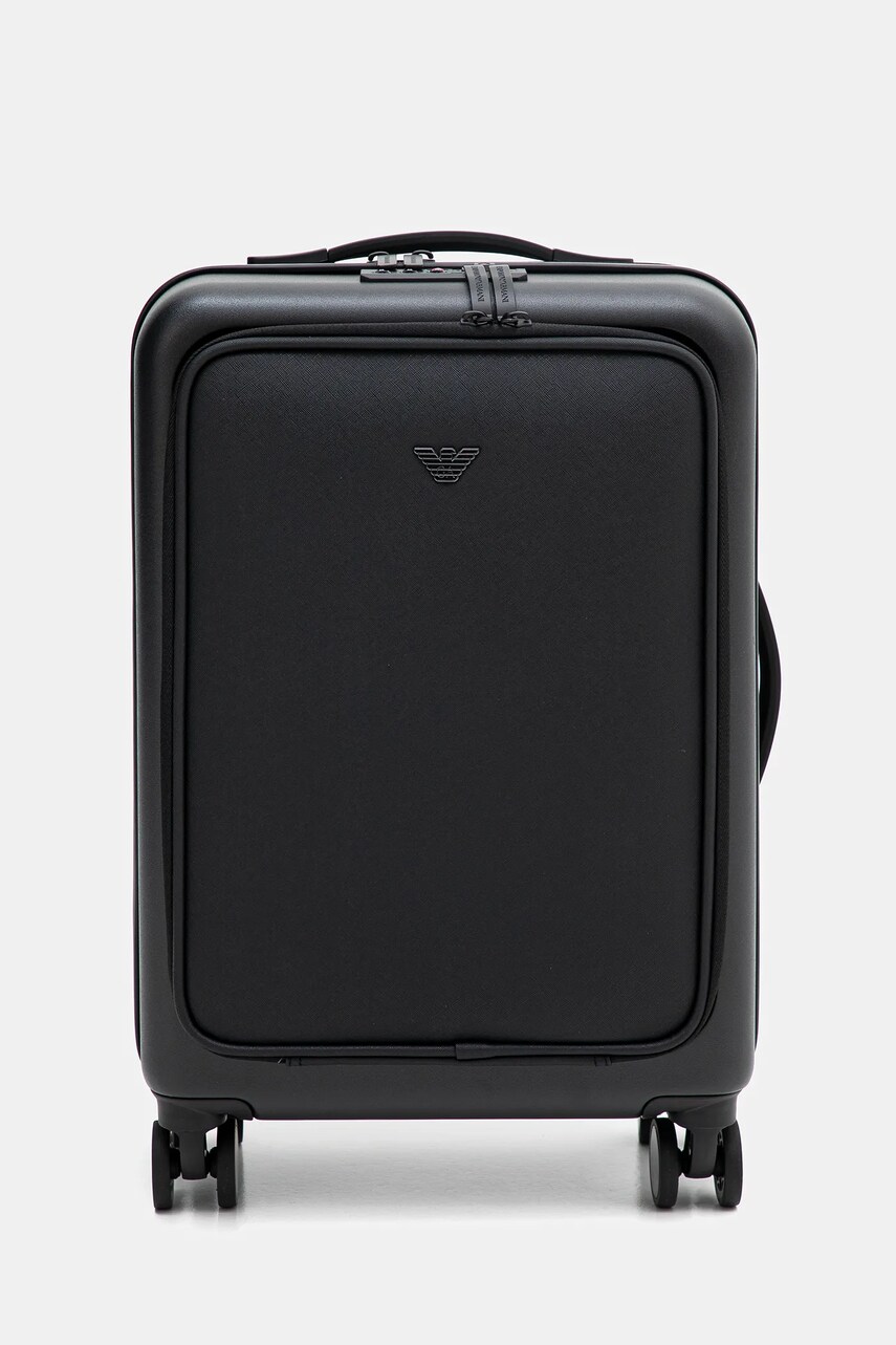 Emporio Armani valiza culoarea negru, Y4Q367 Y138E