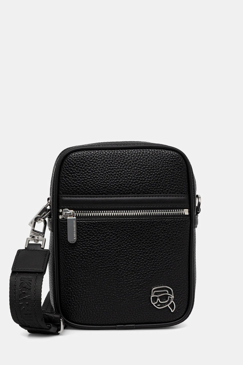 Karl Lagerfeld borsetă culoarea negru, A3M30171