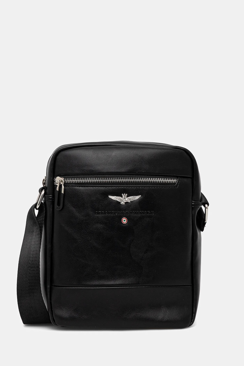 Aeronautica Militare borsetă culoarea negru, AM563