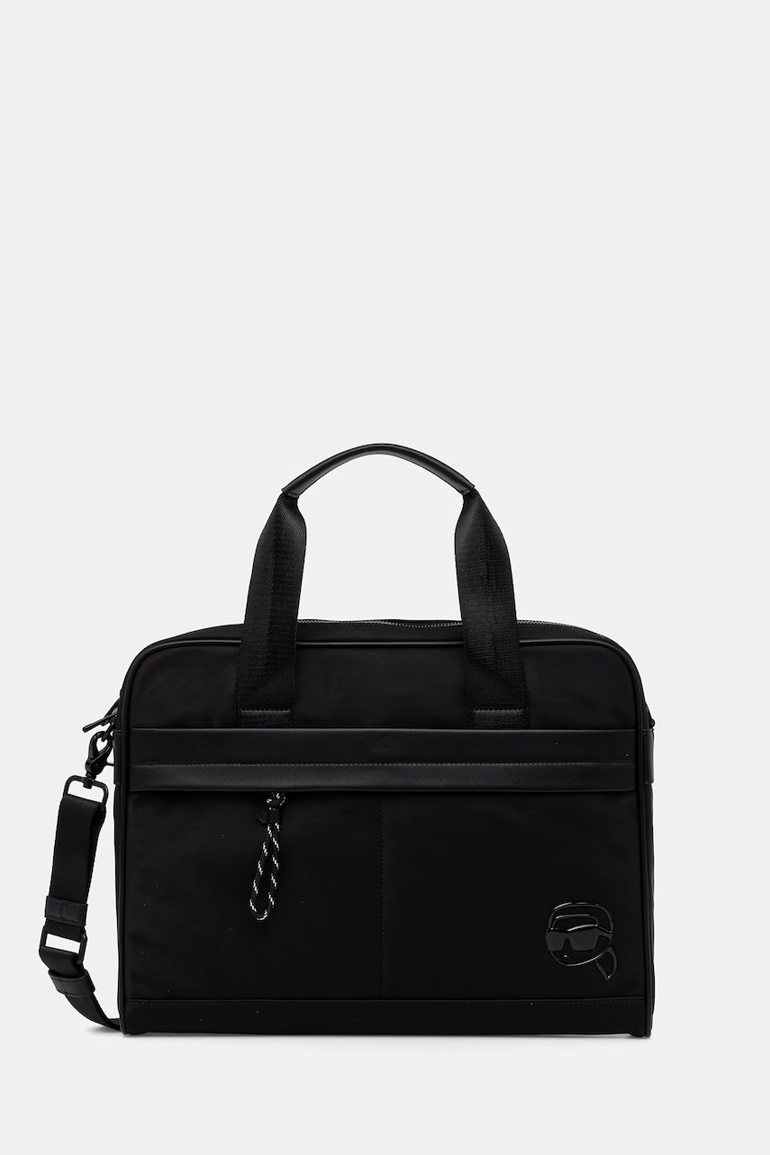 Karl Lagerfeld geantă culoarea negru, A3M30166