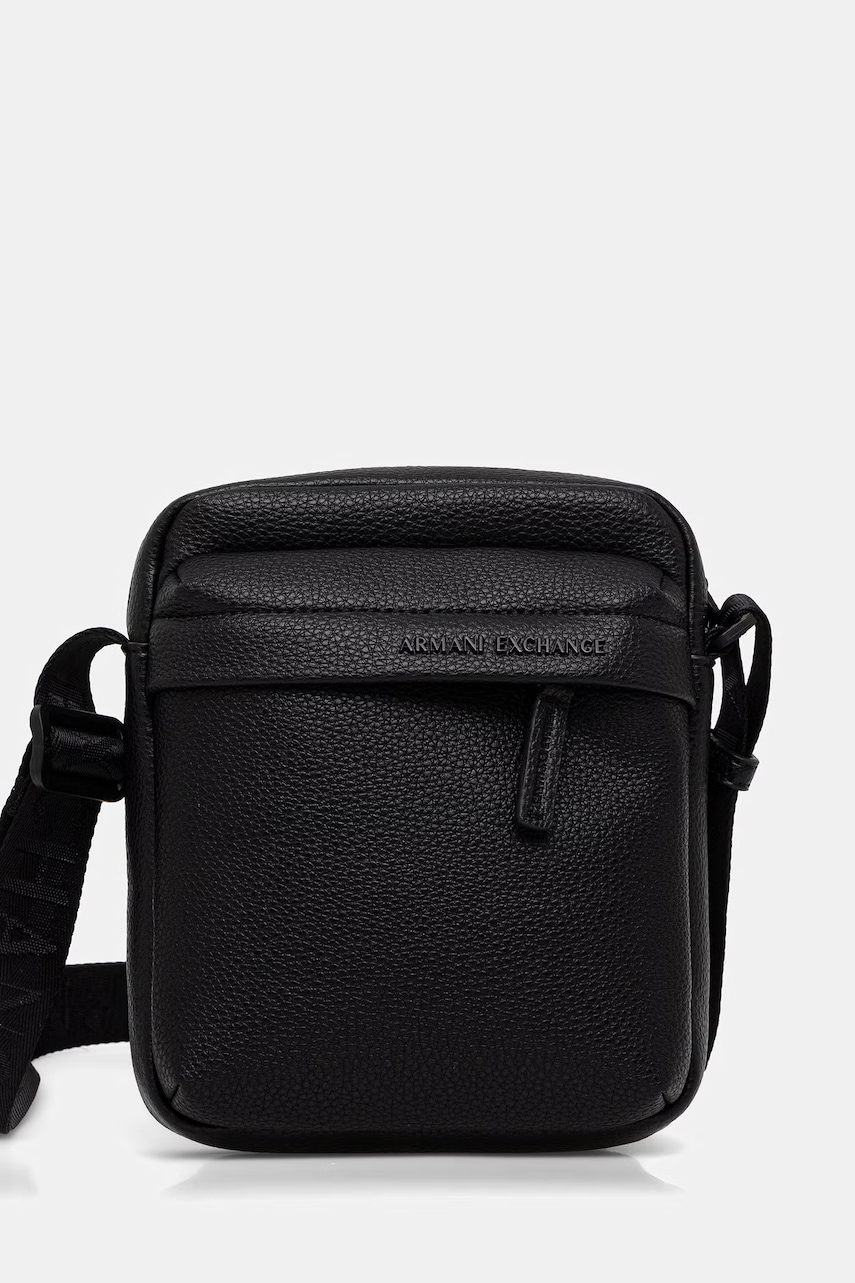 Armani Exchange geantă mică pentru bărbați cu imitație de piele