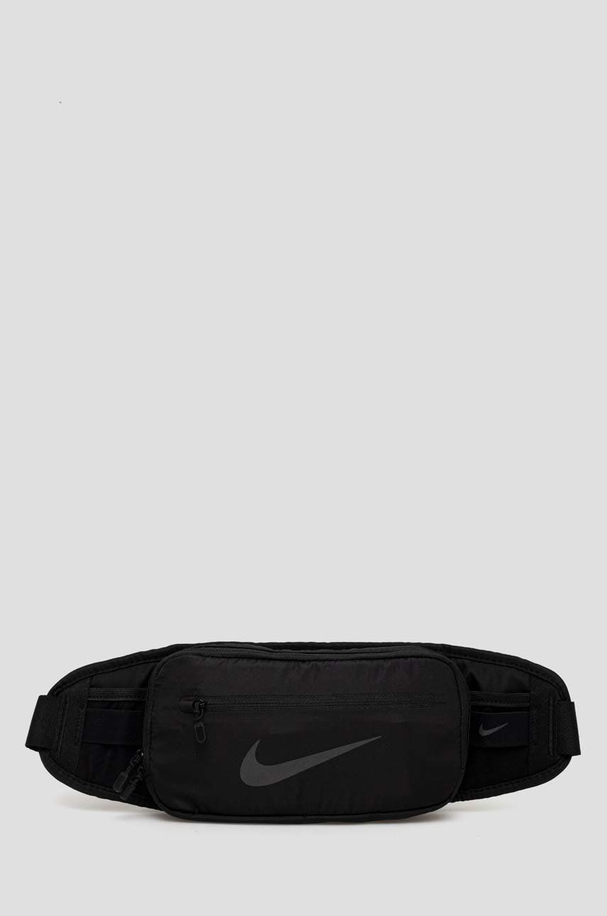 Běžecký pás Nike černá barva - černá -  Hlavní materiál: 93% Polyester