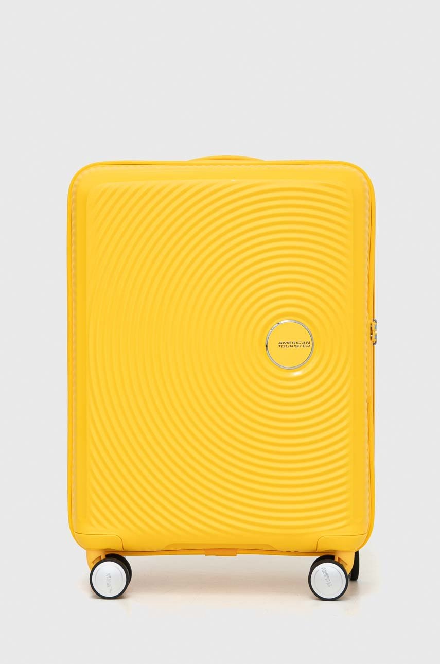 

Валіза American Tourister колір жовтий