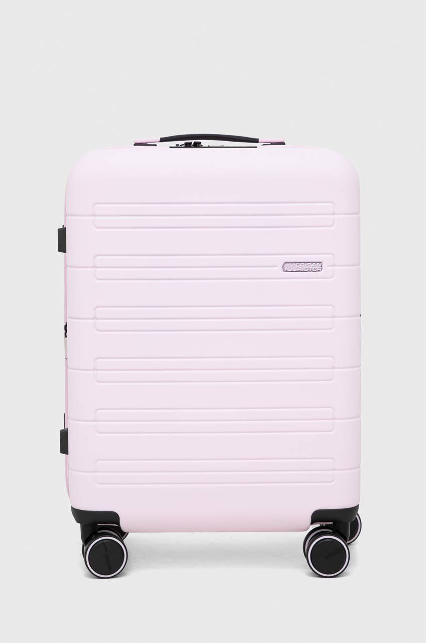 American Tourister valiza culoarea roz Accesorii imagine noua