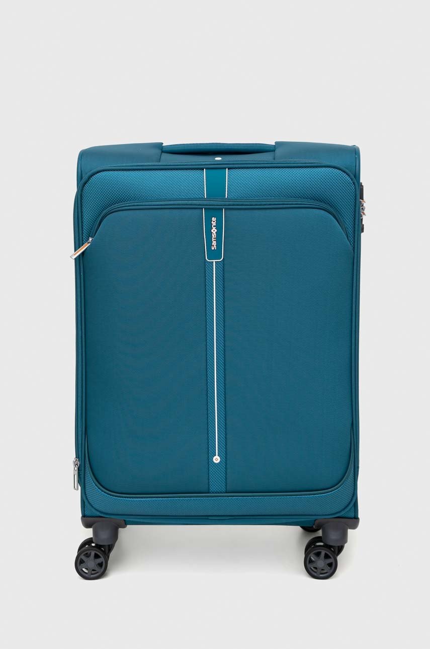 Samsonite valiza culoarea verde