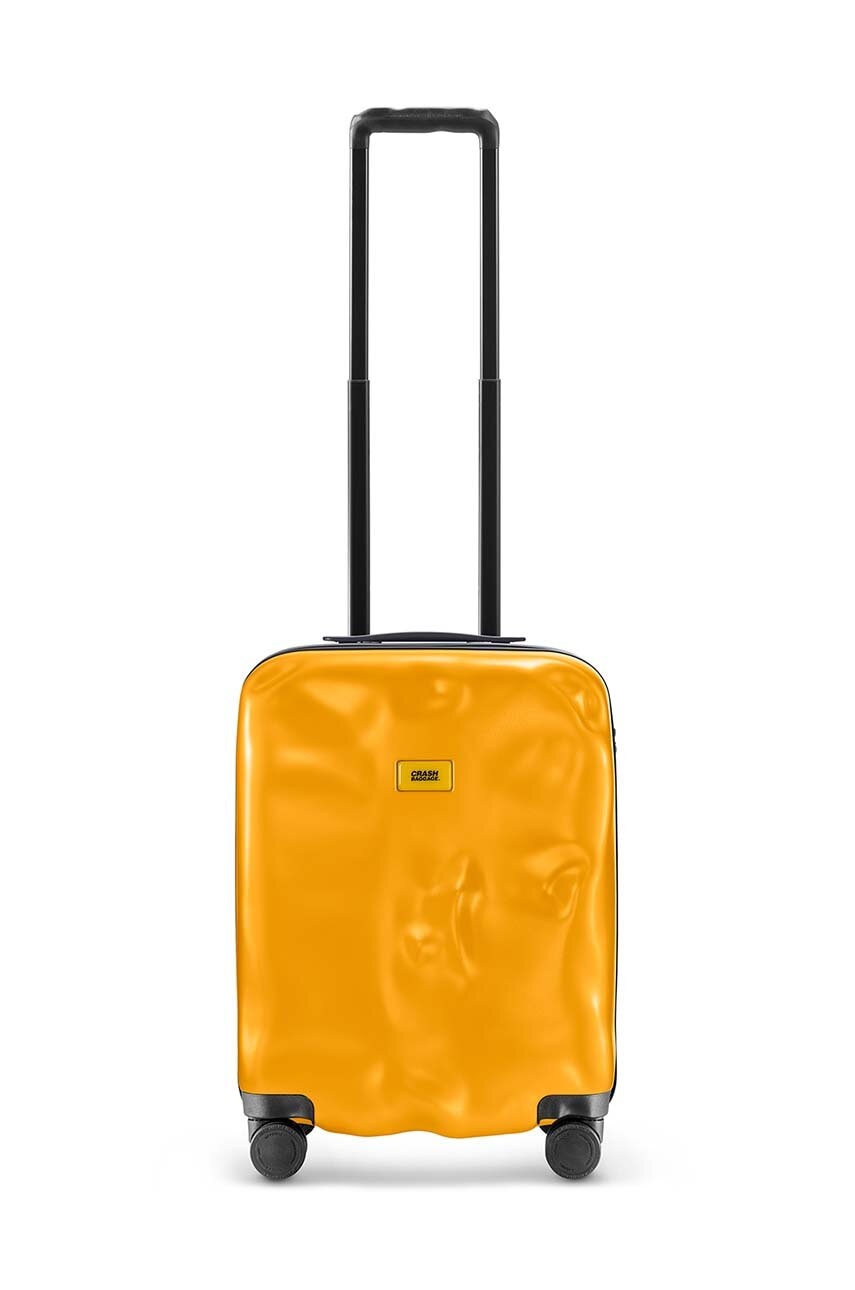 Crash Baggage valiza ICON Small Size culoarea galben