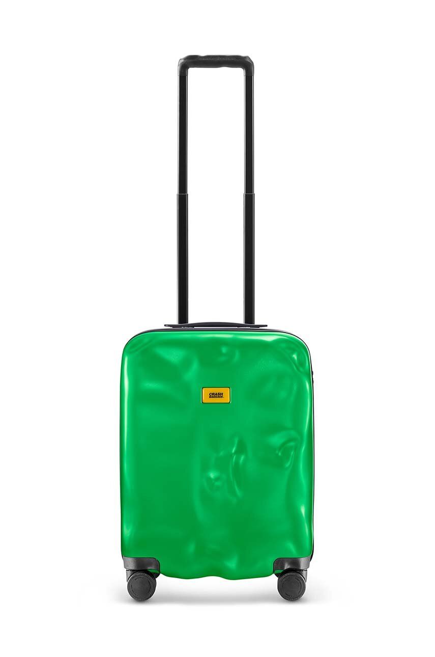 Crash Baggage valiza ICON culoarea verde