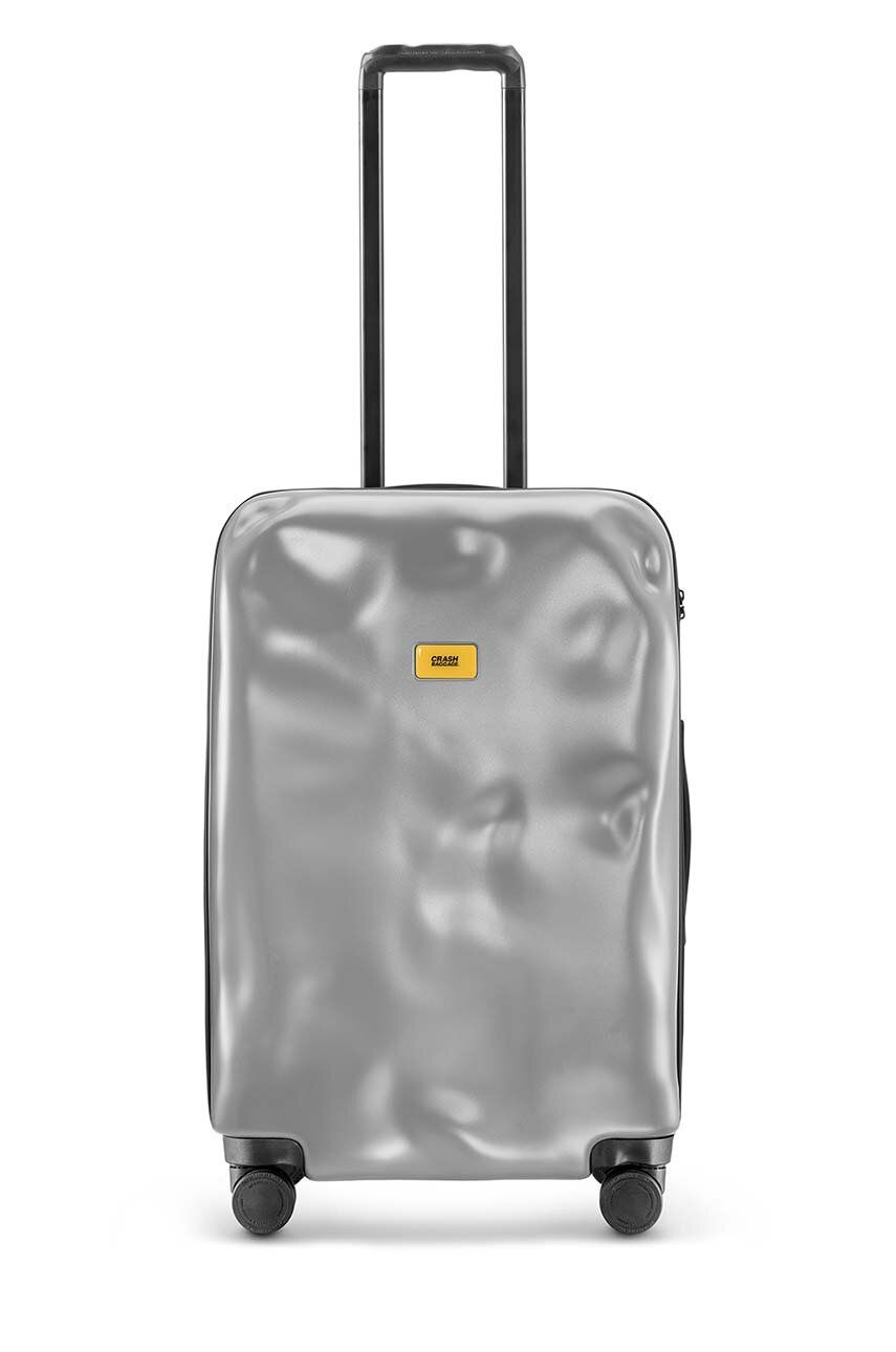 Levně Kufr Crash Baggage ICON Medium Size šedá barva, CB162