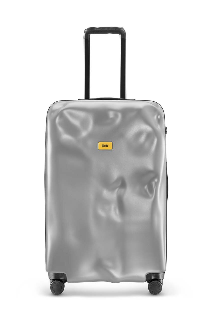 Levně Kufr Crash Baggage ICON Large Size šedá barva, CB163
