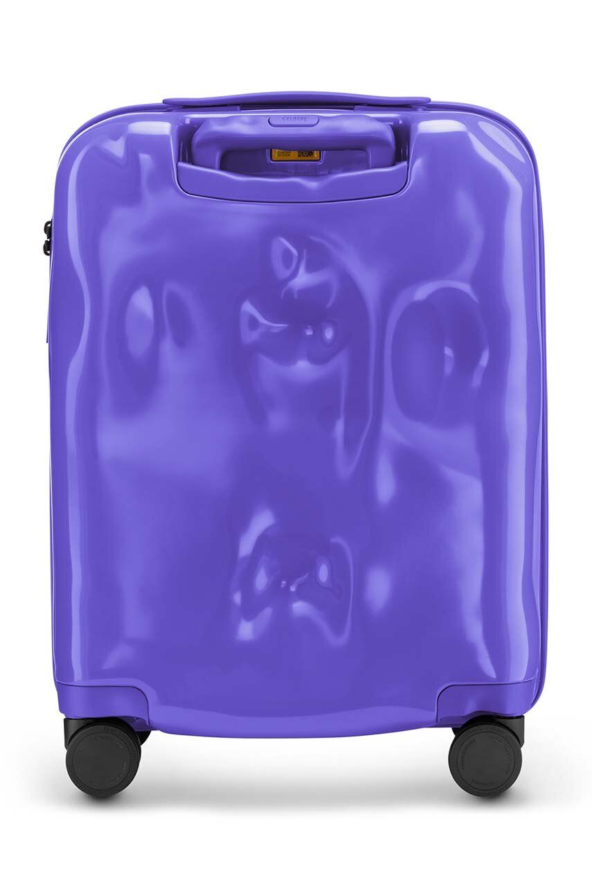 Crash Baggage Valiza TONE ON TONE Small Size Culoarea Violet