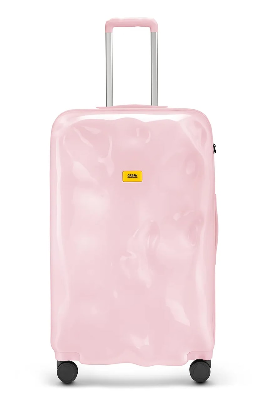 Crash Baggage valiză TONE ON TONE 79x50x22 cm culoarea violet, CB193 Crash Baggage valiză TONE ON TONE 79x50x22 cm culoarea violet, CB193