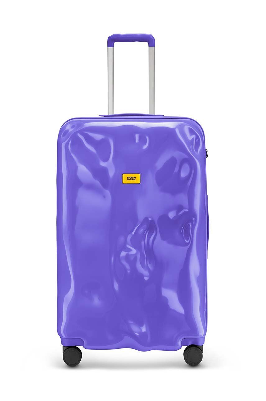Crash Baggage valiza TONE ON TONE Large Size culoarea roz