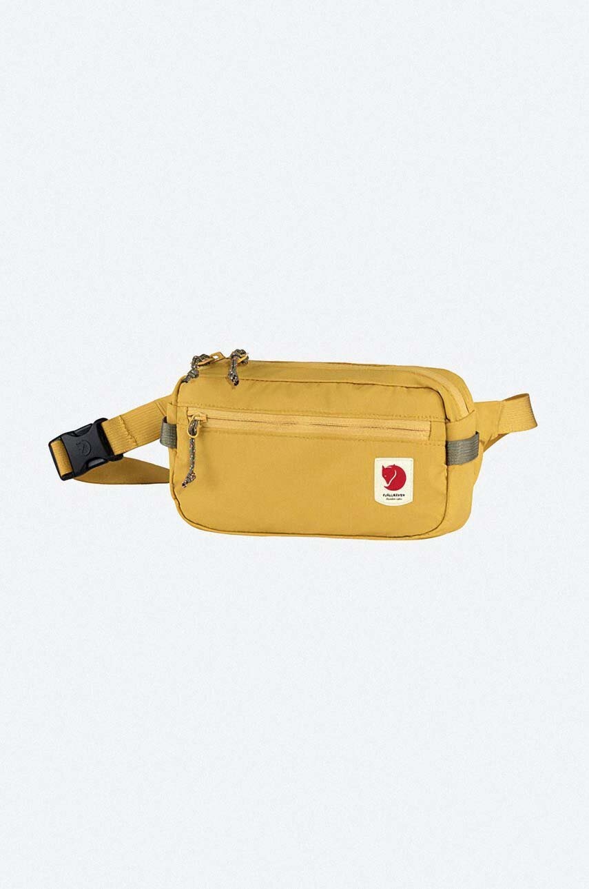 

Сумка на пояс Fjallraven колір жовтий
