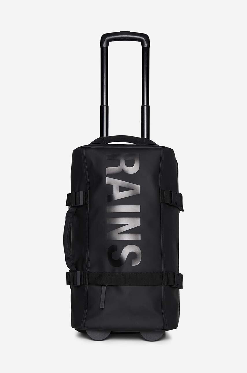 Rains valiza Travel Bag Small culoarea negru
