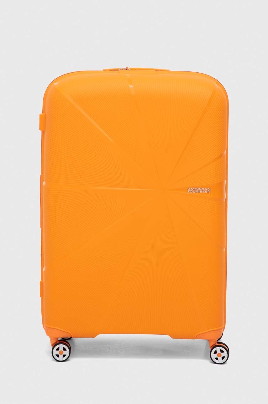 American Tourister valiză culoarea portocalie