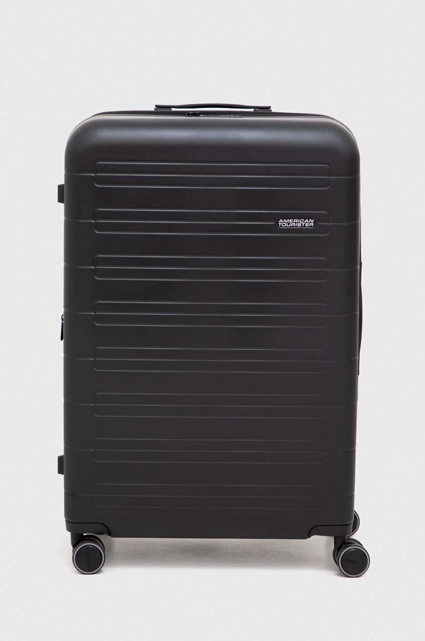 

Валіза American Tourister колір чорний