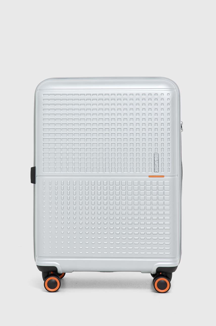 

Чемодан American Tourister цвет серебрянный