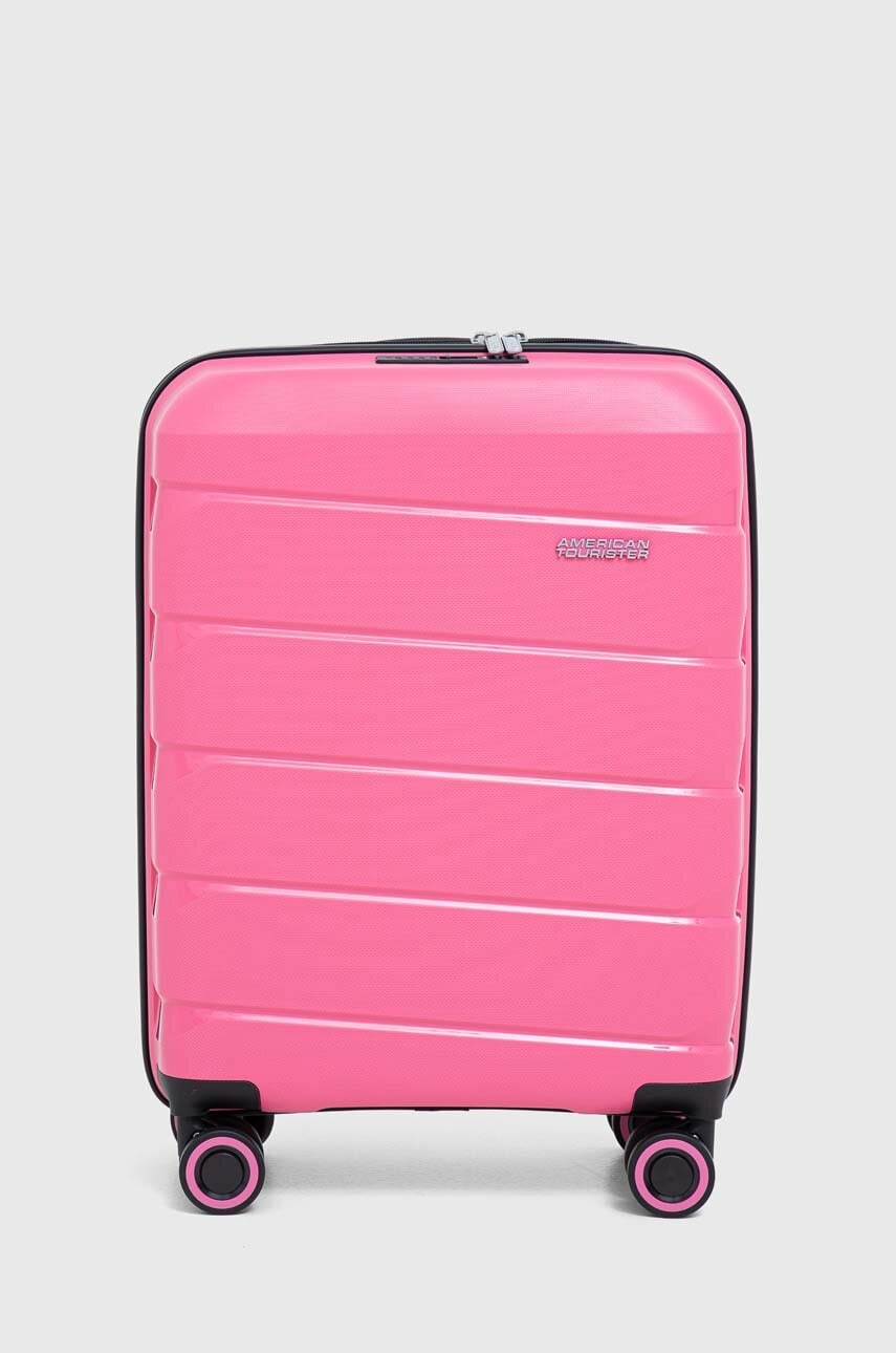 

Валіза American Tourister колір рожевий