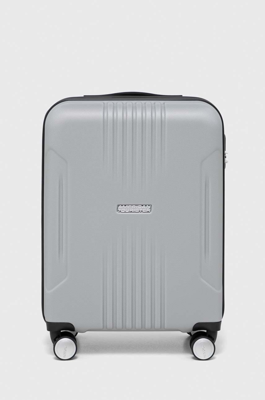 

Валіза American Tourister колір сірий