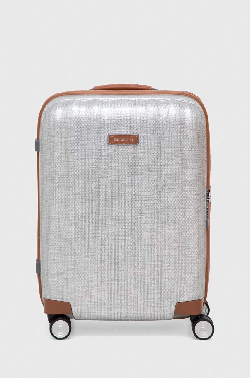 Samsonite valiza culoarea gri