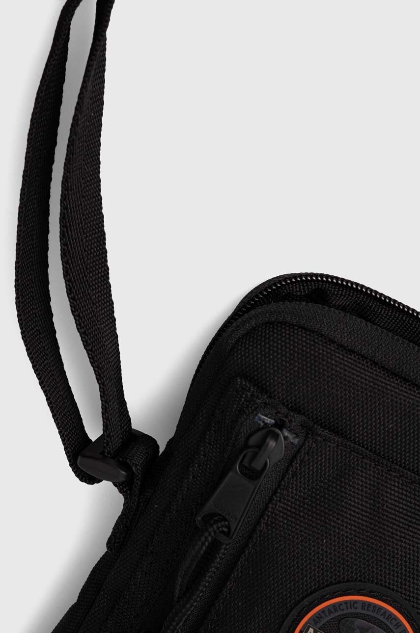 Τσάντα Napapijri H-Voyage Crossover χρώμα: μαύρο NP0A4H670411 φωτογραφία