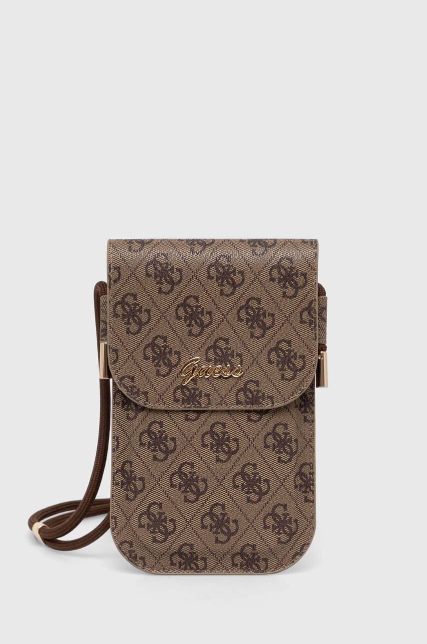 

Чохол для телефону Guess колір коричневий