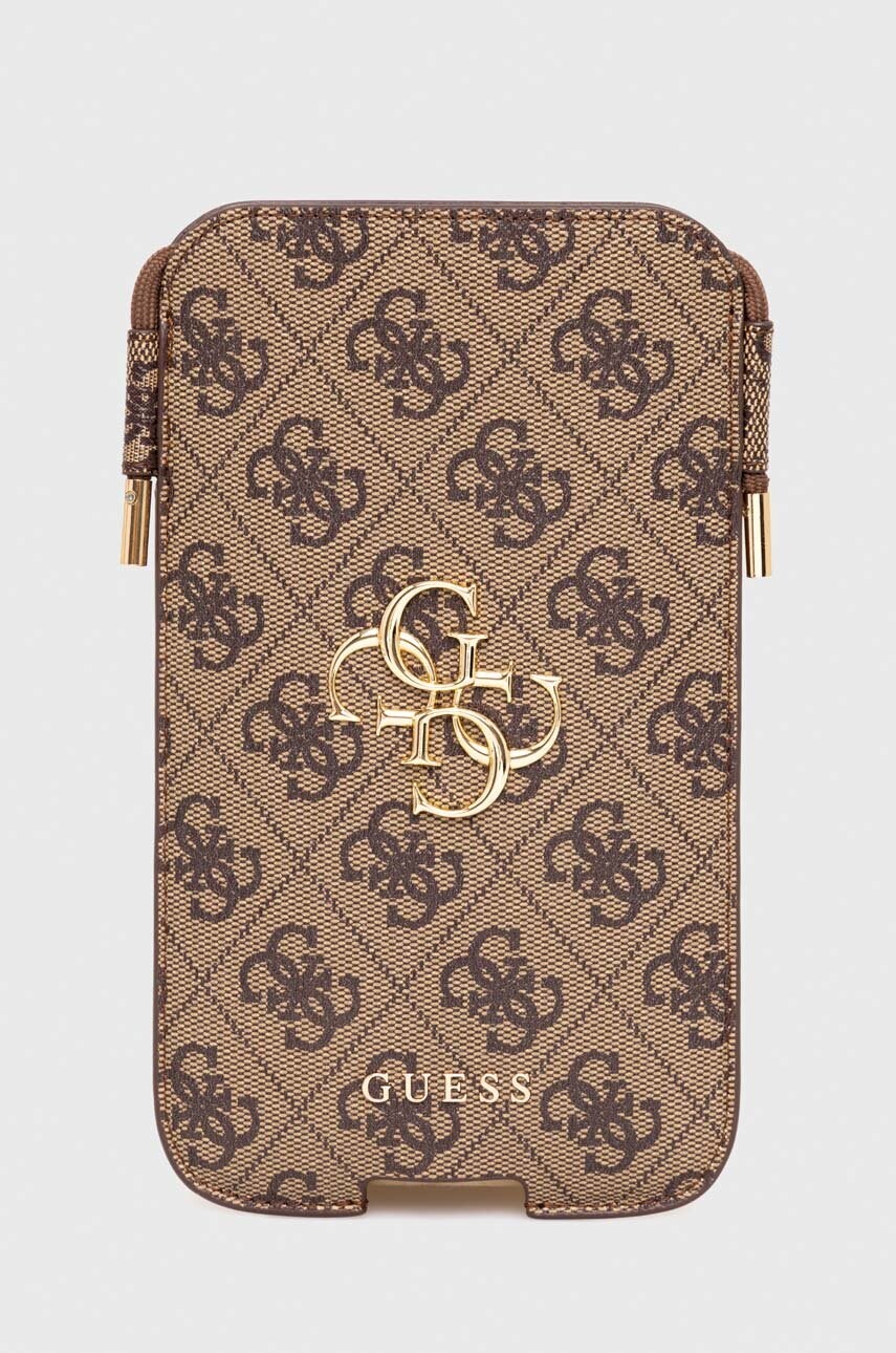

Чохол для телефону Guess колір коричневий