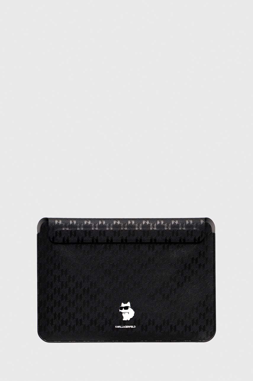 Levně Obal na notebook Karl Lagerfeld černá barva