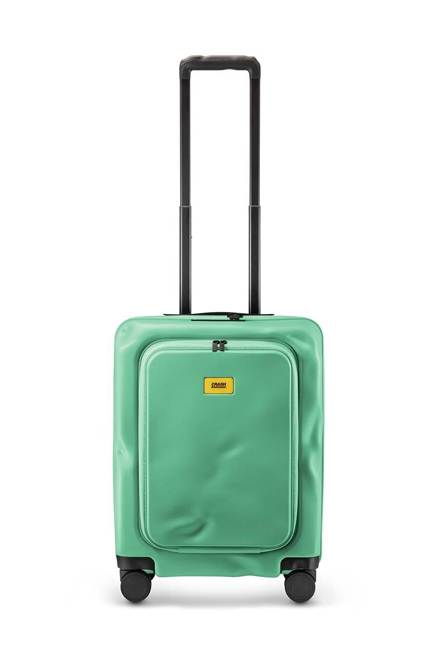 Crash Baggage valiza SMART Small Size culoarea turcoaz, CB241