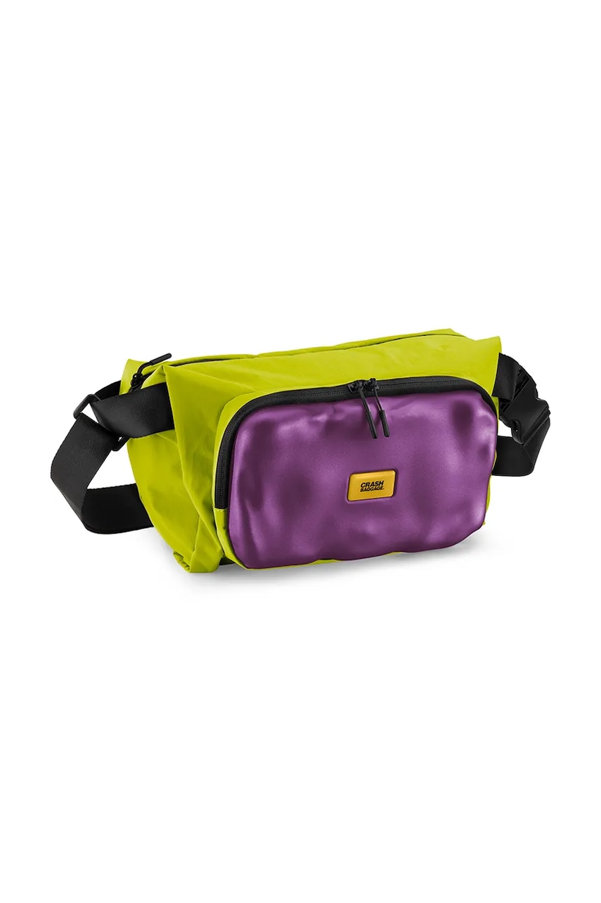 Crash Baggage borsetă SOFT CROSSBODY 21,5x29x15 cm culoarea verde, CB327