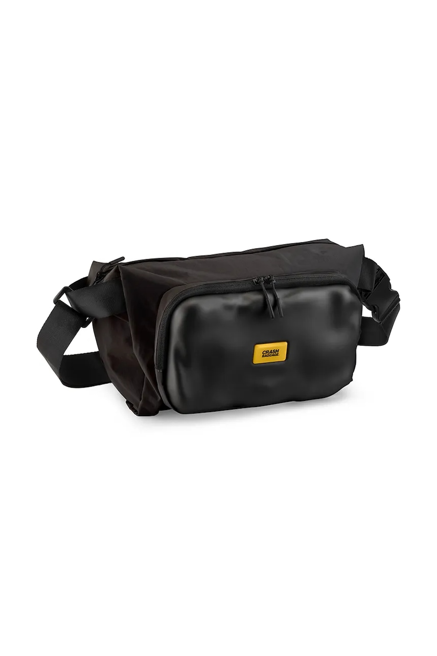 Crash Baggage borsetă SOFT CROSSBODY 21,5x29x15 cm culoarea negru, CB327