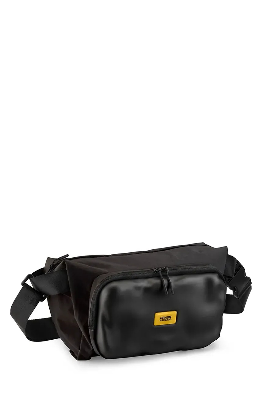 Crash Baggage borsetă SOFT CROSSBODY 21,5x29x15 cm culoarea negru, CB327