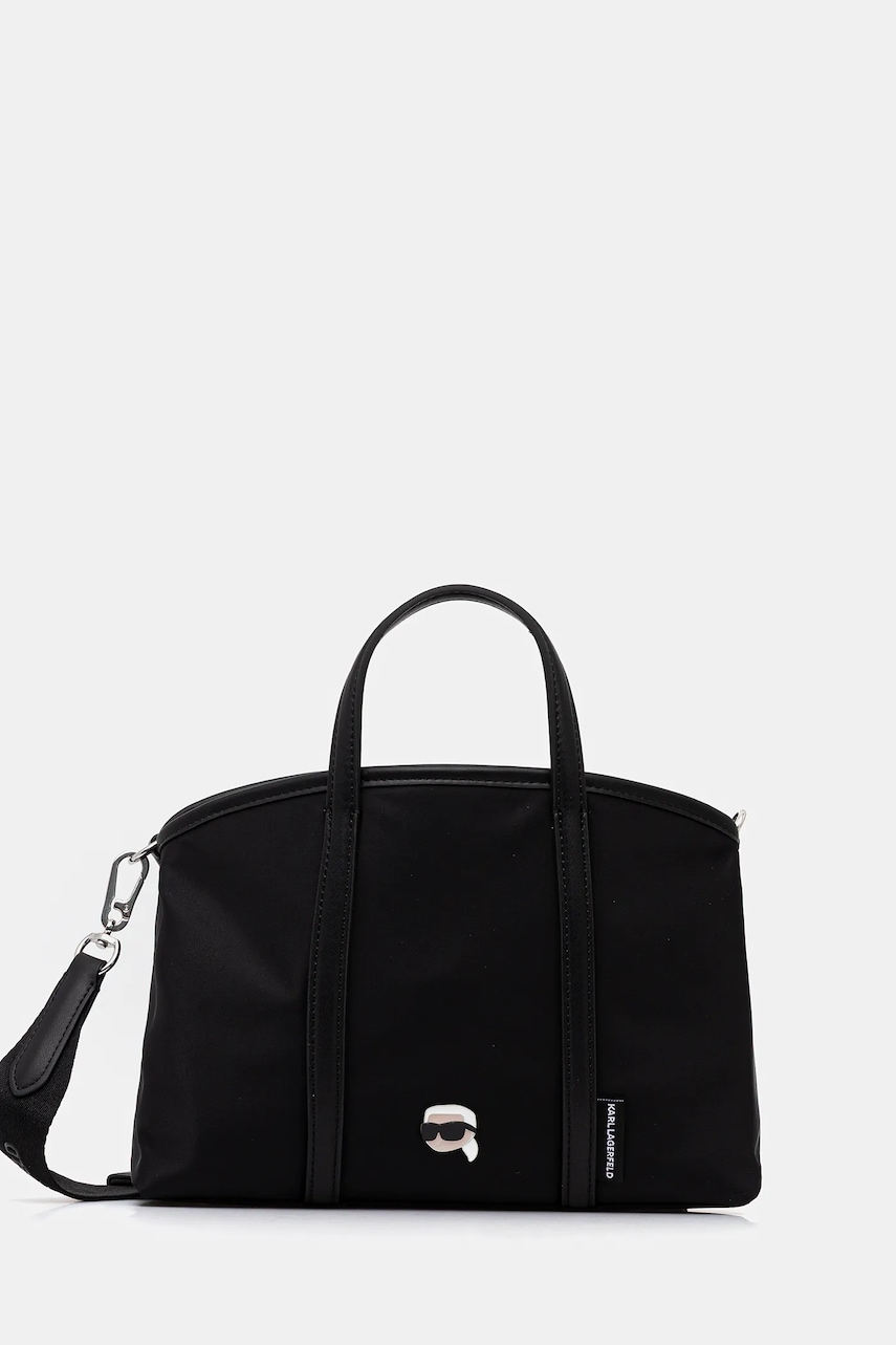Karl Lagerfeld geantă IKON culoarea negru, A4W30018