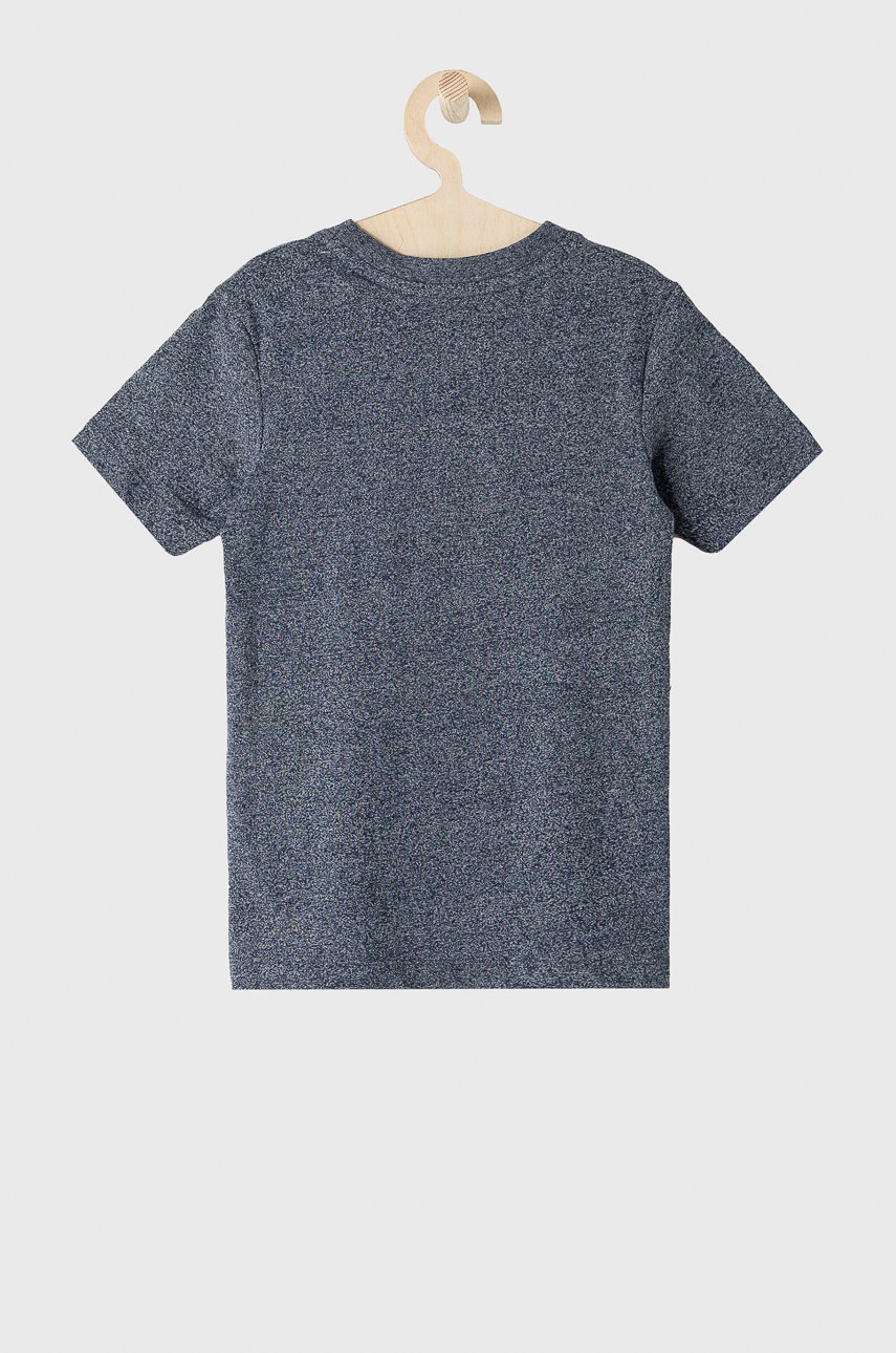 

Детская футболка Jack & Jones цвет синий гладкий