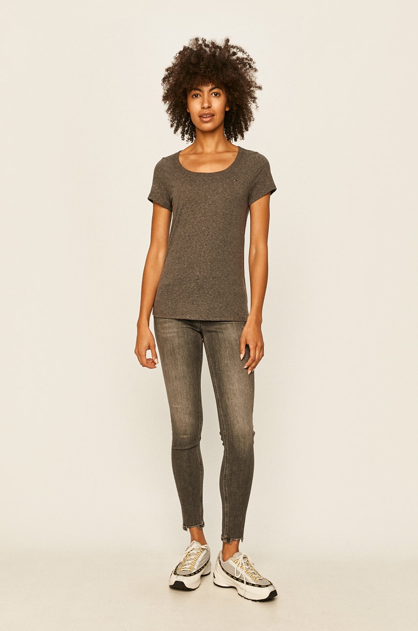 Tommy Jeans basic tričko dámské s bavlnou (obrázek 2)