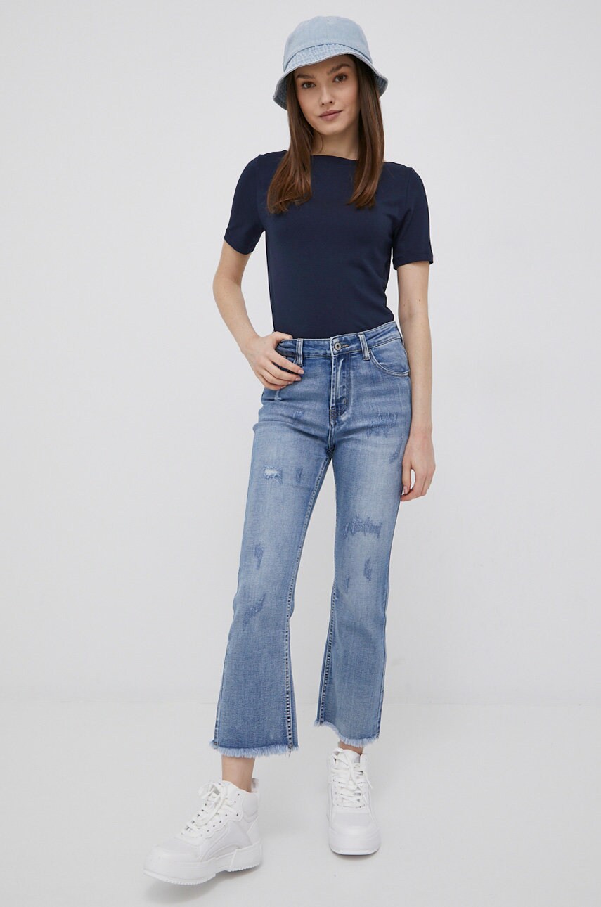 

Футболка Vero Moda жіночий колір синій