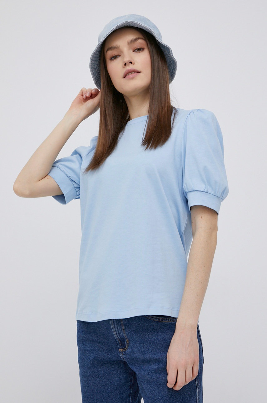 

Памучна тениска Vero Moda, Син