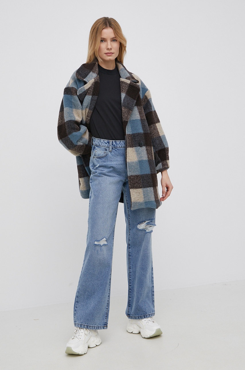 

Хлопковый топ Vero Moda цвет чёрный