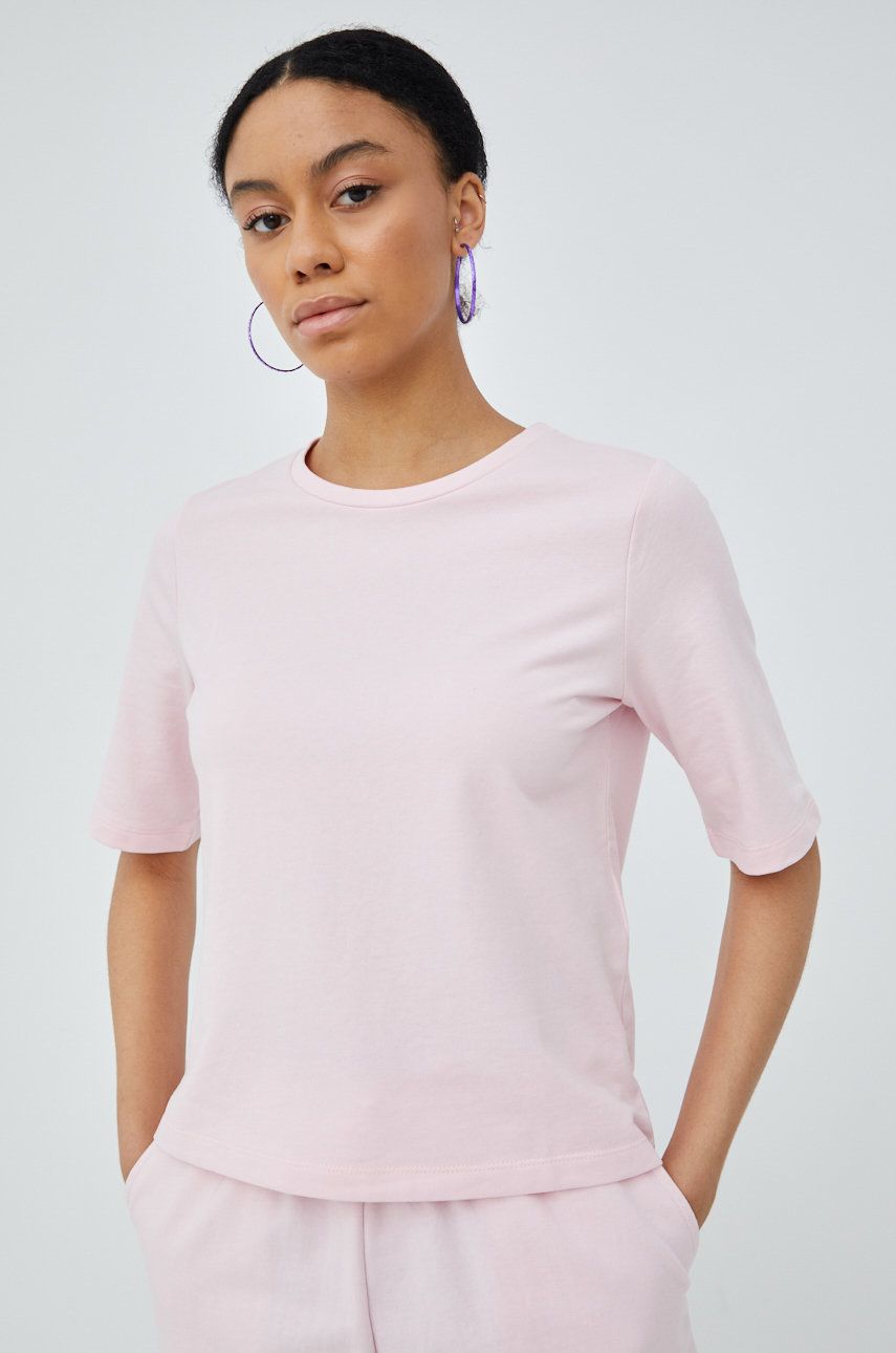 Vero Moda tricou femei, culoarea roz