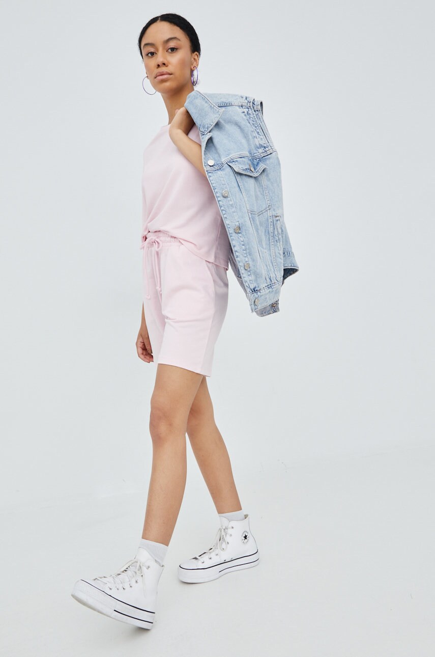 

Футболка Vero Moda женский цвет розовый