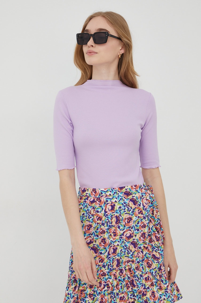 

Тениска Vero Moda в лилаво, Виолетов