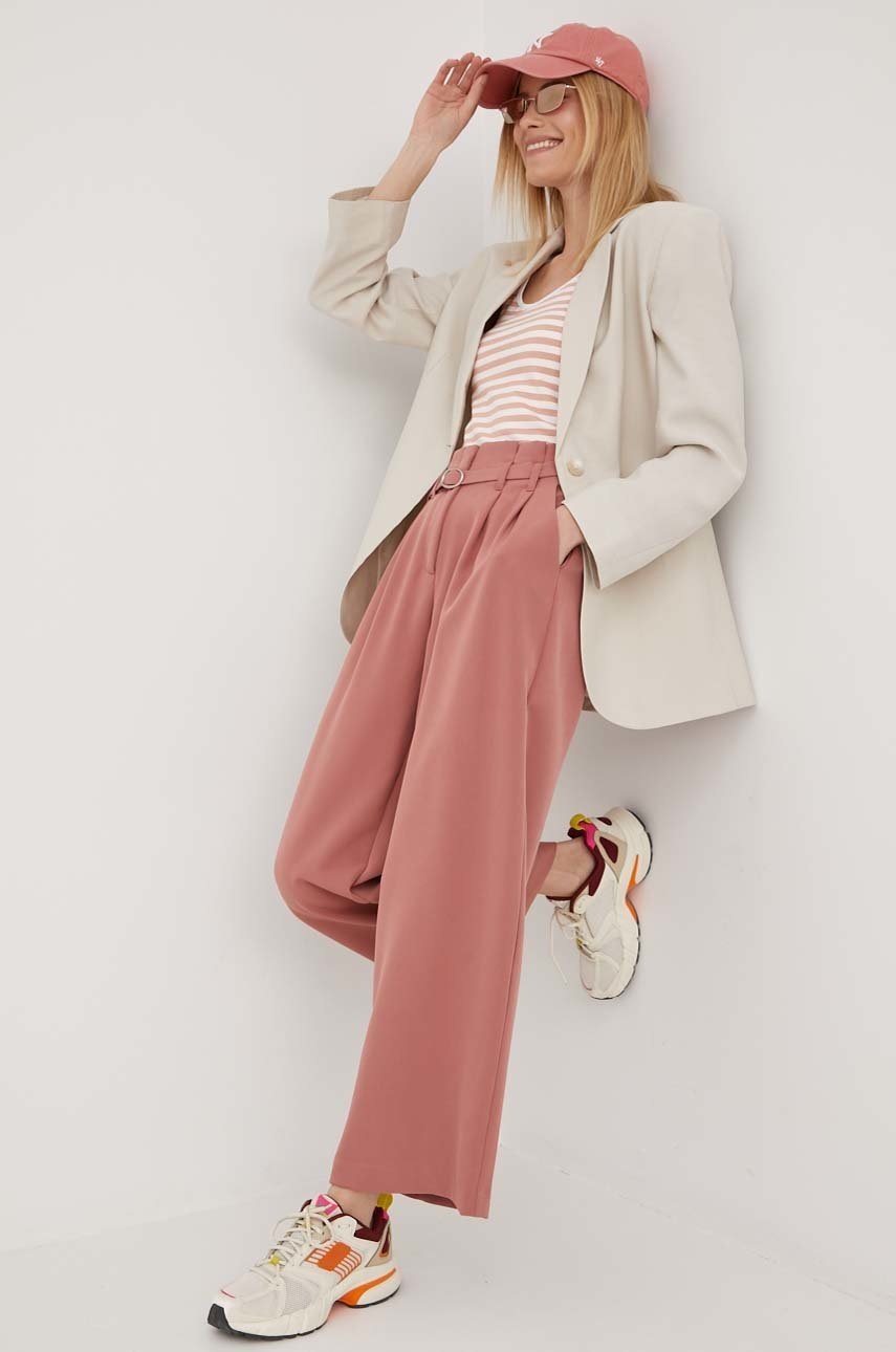 

Топ Vero Moda женский цвет розовый